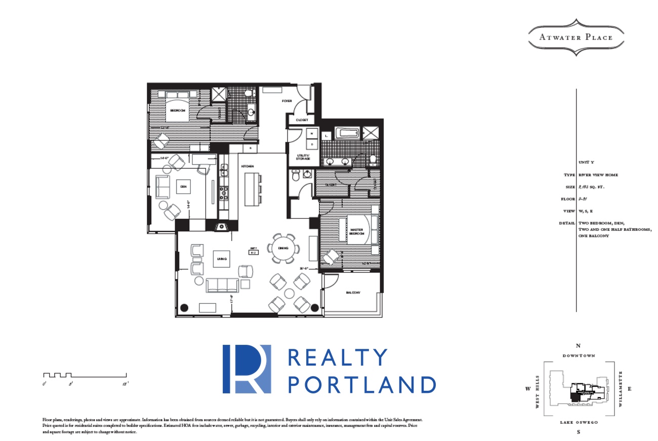 Unit Y floor plan
