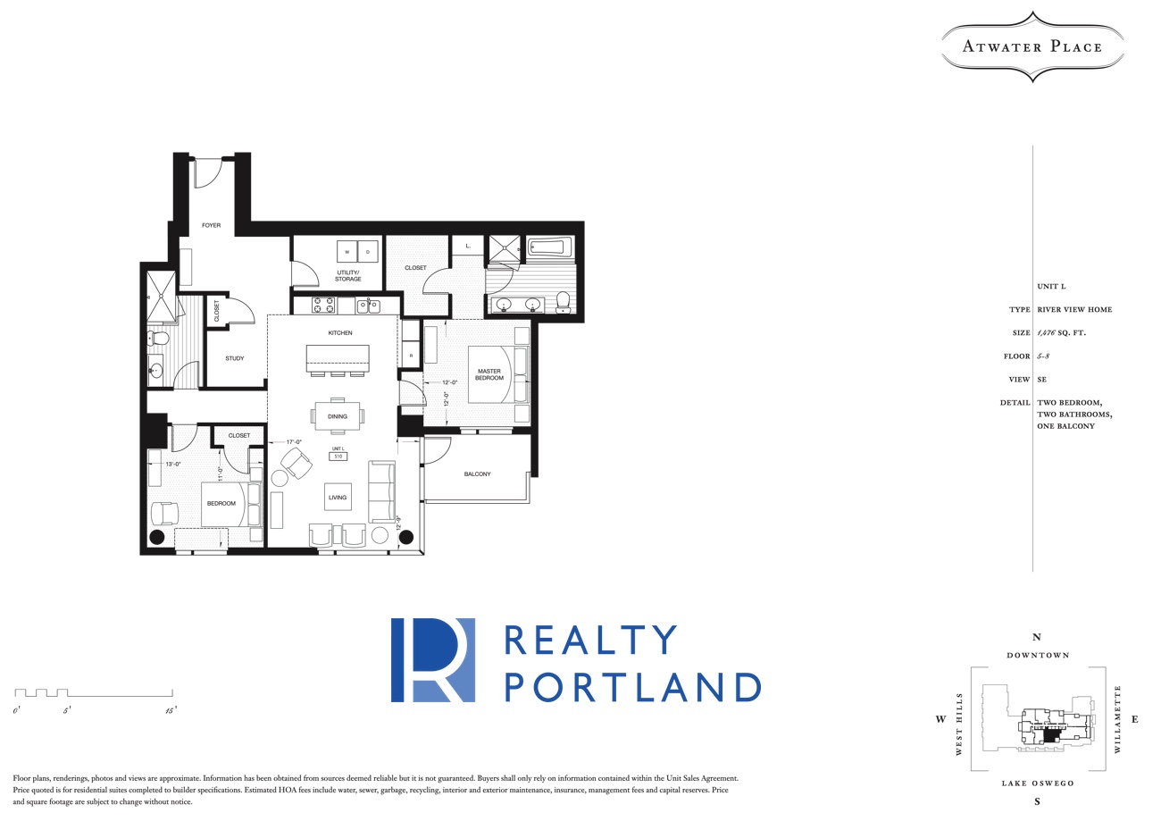 Unit L floor plan